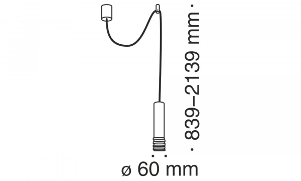 Подвесной Светильник Technical P025Pl-01W