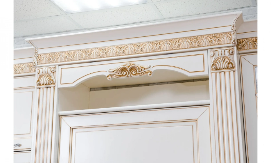 Stosa Cucine Dolcevita Кухня + Столешница+Мойка Бежевый\Золото - фото 6