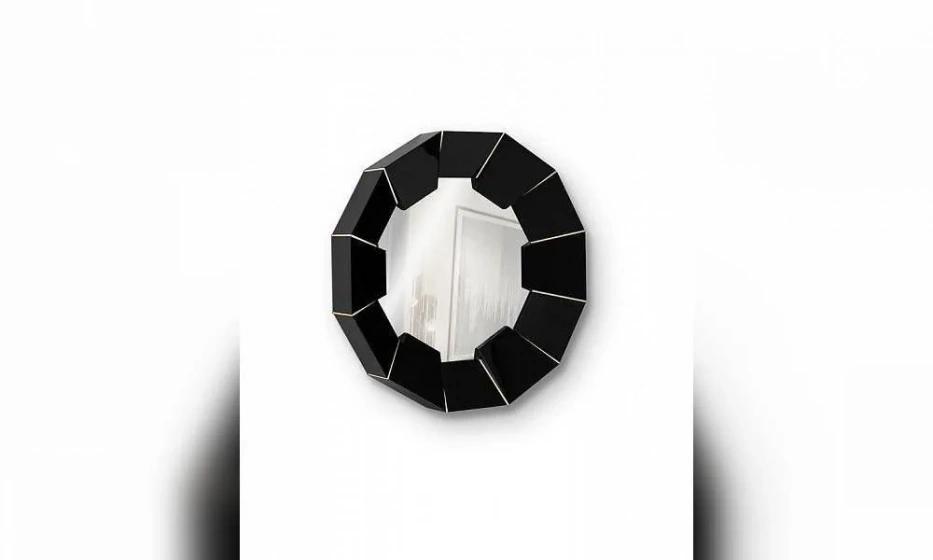 Настенное Зеркало Darian Black - фото 3