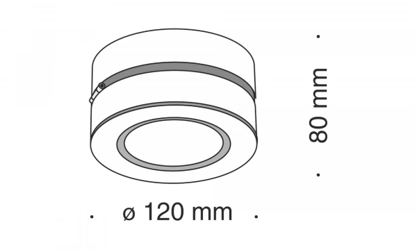 Потолочный Светильник Technical C023Cl-L20B