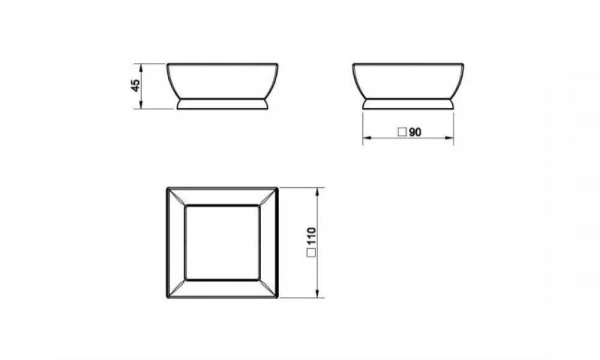 Мыльница Настольная Mimi 33226.031