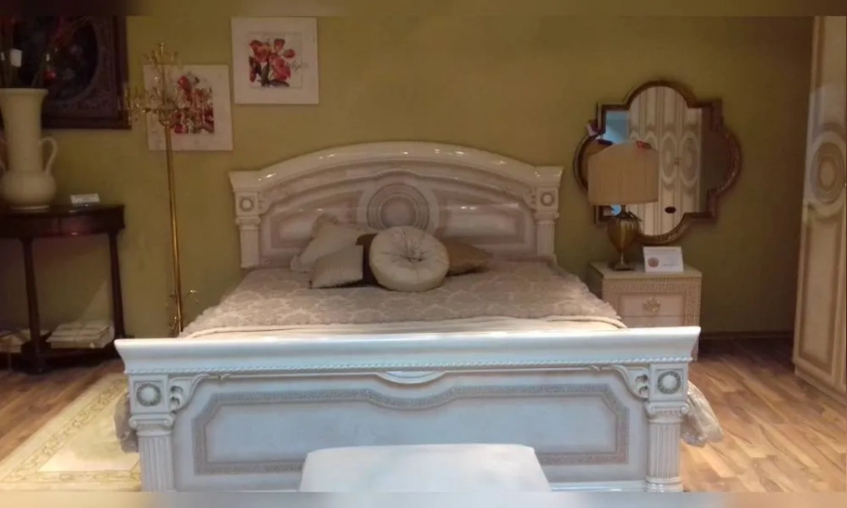 Спальня Camelgroup Aida К-Кт: Кровать 180, Тумба, Комод, Зеркало, Шкаф 4А - фото 1