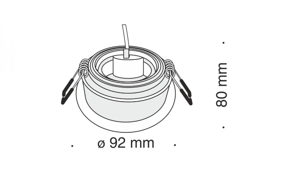 Встраиваемый Светильник Technical Dl025-2-01W - фото 4