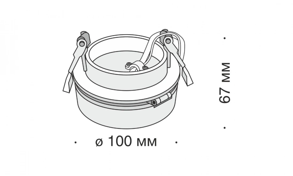 Встраиваемый Светильник Technical Dl2003-L12W4K - фото 2