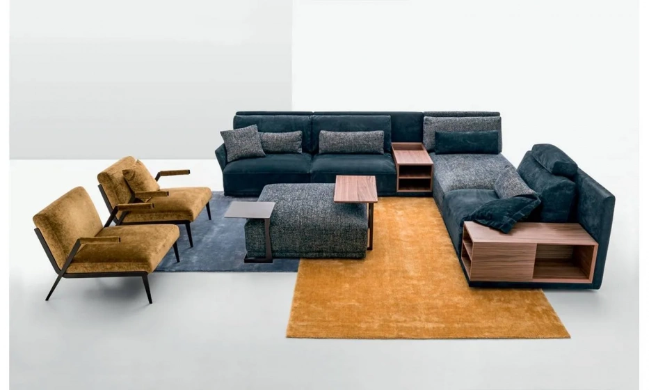 Диван Isola Nicoline Salotti 1202 + 1781 + 5203 + 1761 - фото 1