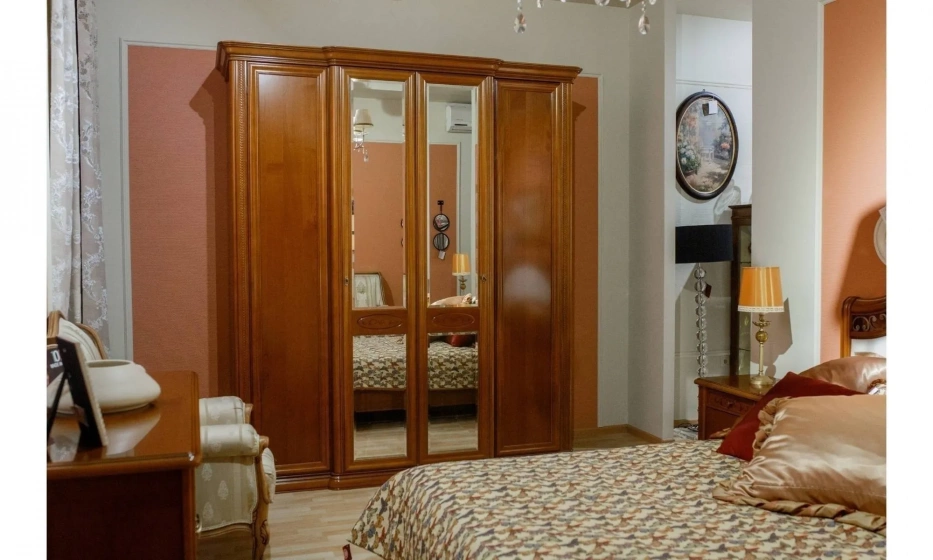 Camelgroup Siena Шкаф 4-Ств., С Зеркалами - фото 1