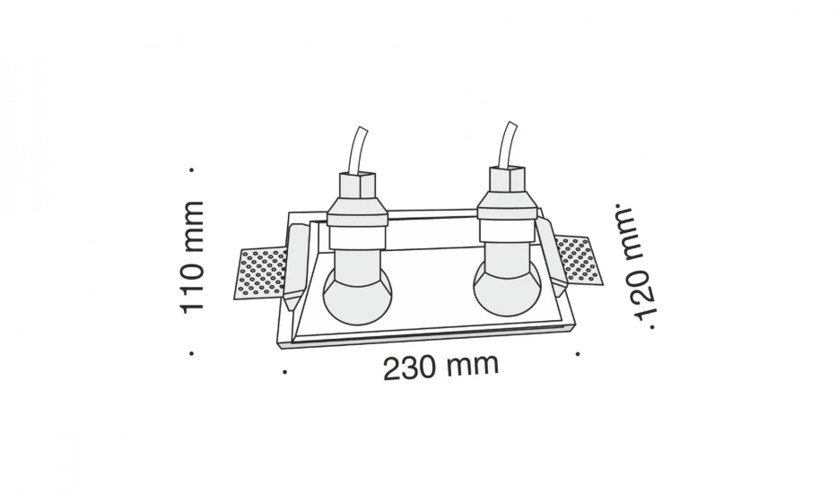 Встраиваемый Светильник Technical Dl002-1-02-W - фото 4