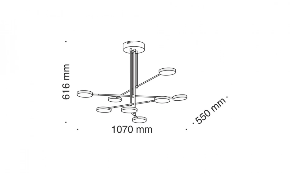 Подвесной Светильник Technical Mod070Pl-L48B3K - фото 7