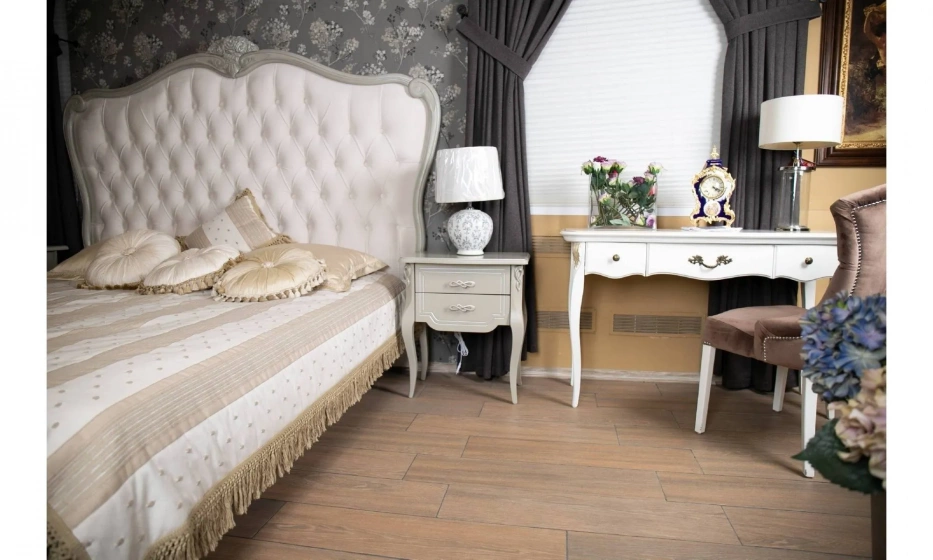 Кровать с мягким изголовьем Kreind - фото 9