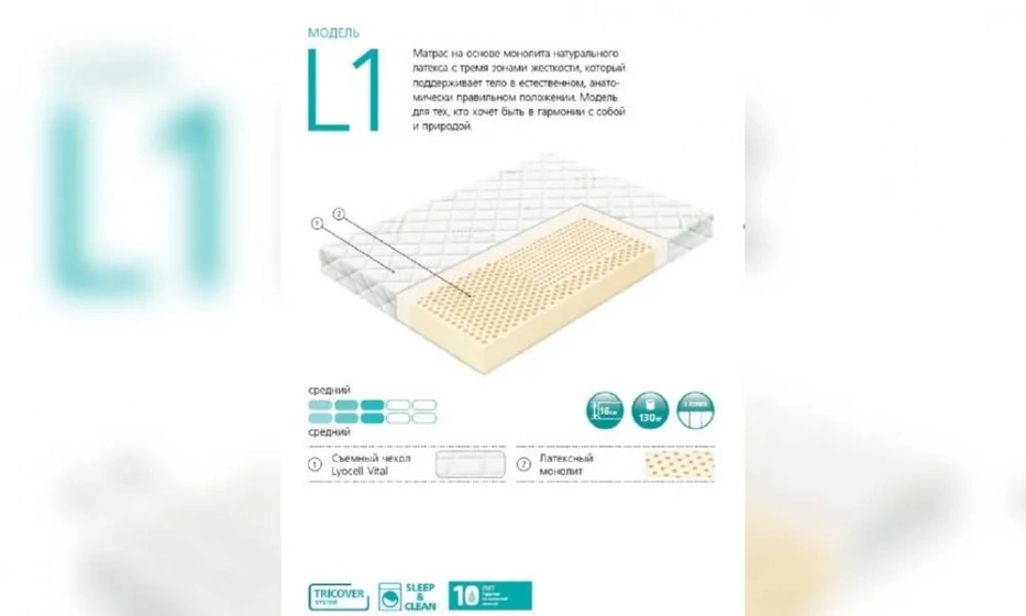 Матрас Вегас L1-2 - фото 1