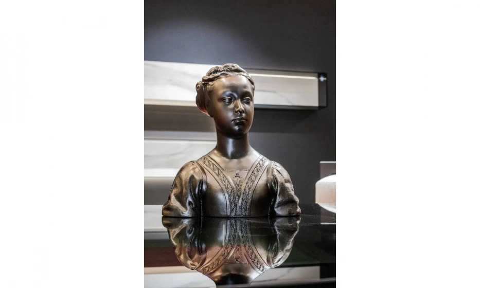 Скульптура ADRIANI E ROSSI черное золото - фото 4