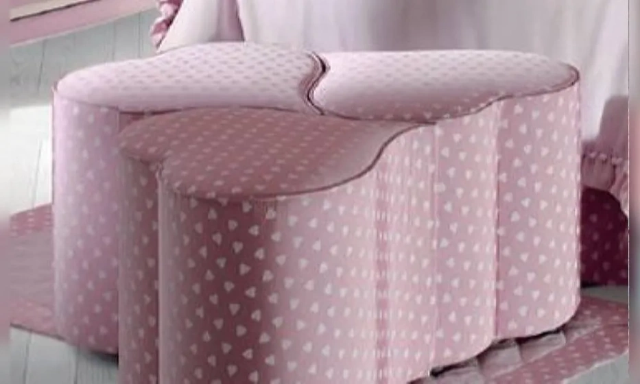 Пуф Halley Junior Сердце 1 - фото 1