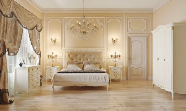 Тумба Kreind Romantic Gold Прикроватная 3 Ящика R117G