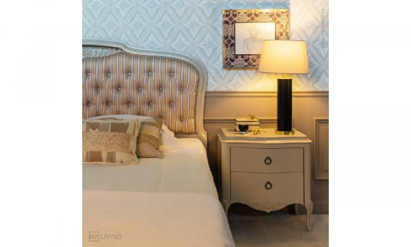 Спальня (кровать, тумбочки прикроватные 2 штуки) AM Classic Gala II