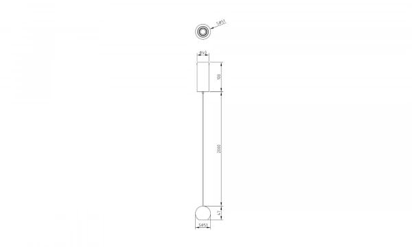 Подвесной Светильник Technical P067Pl-L5Ch3K