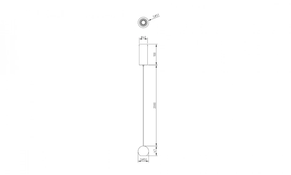 Подвесной Светильник Technical P067Pl-L5Rg3K - фото 7