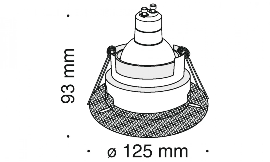 Встраиваемый Светильник Technical Dl043-01W - фото 4