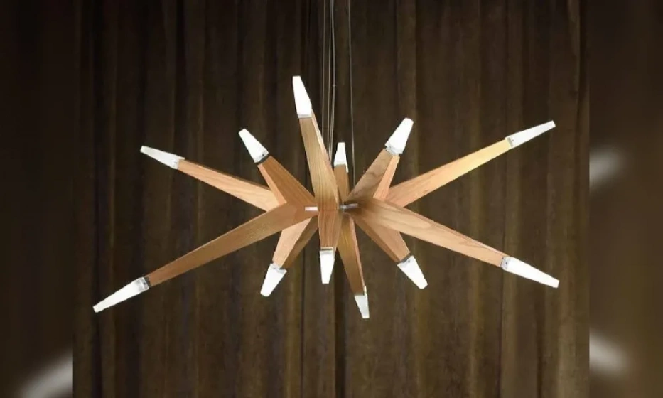 Emme Pi Light Современная Люстра "Flashwood" - фото 2