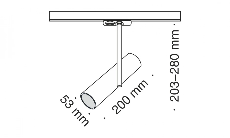 Трековый Светильник Technical Tr005-1-Gu10-B - фото 4