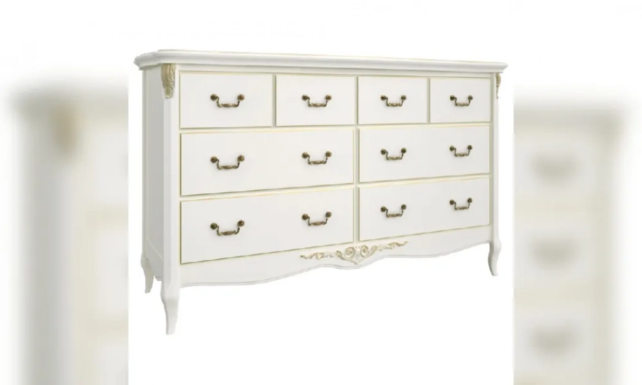 Комод Kreind Romantic Gold Широкий 8 Ящиков R134G - фото 1