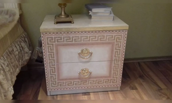 Спальня Camelgroup Aida К-Кт: Кровать 180, Тумба, Комод, Зеркало, Шкаф 4А