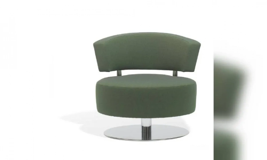 Кресло На Металлическом Основании Обитое Тканью Bolide, Potocco - фото 1