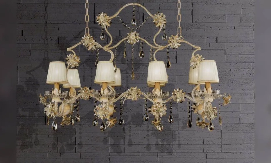 Люстра Mechini L298/8 Mo+Molu - фото 1