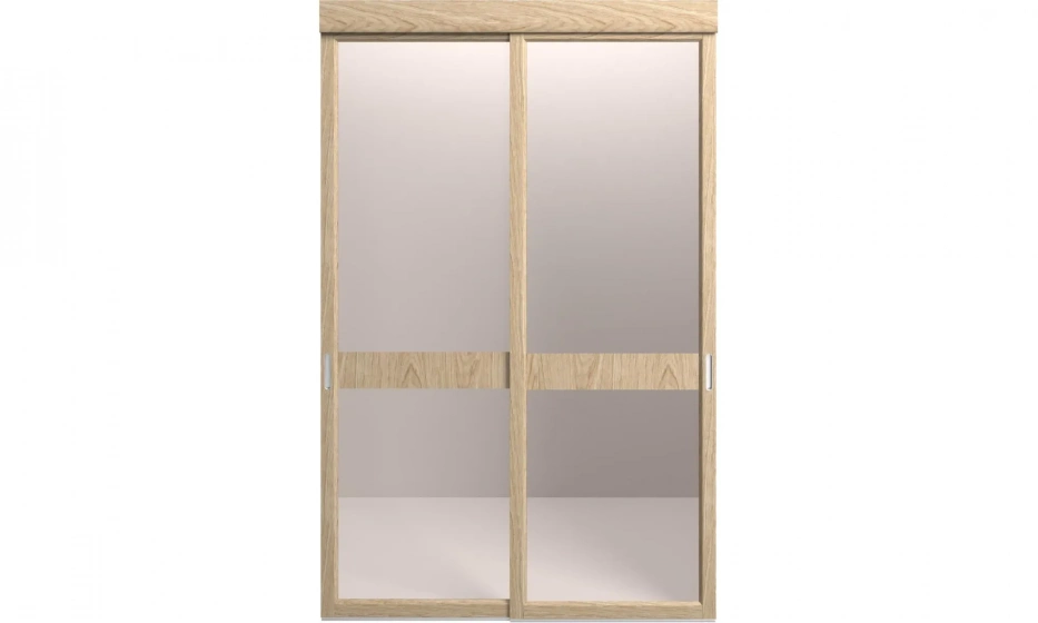 Перегородка Софья. Коллекция Original. Модель со стеклом и филенкой (91) - фото 1