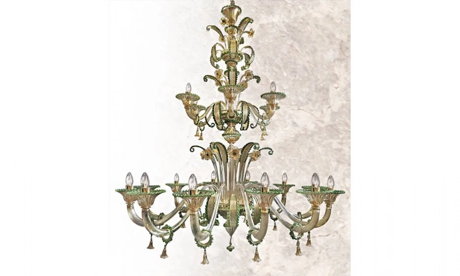 Люстра Patrizia Volpato 3180/12 6 Clear - фото 1