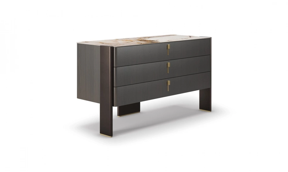 Спальня (Кровать 160x200, 2 тумбы, комод) CATTELAN ITALIA - фото 3