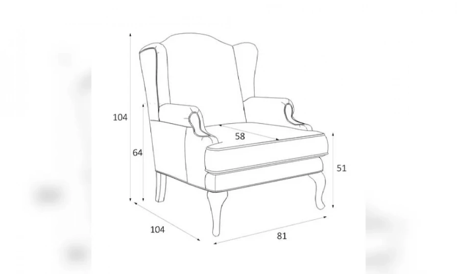 Кресло Kreind Френсис M12-Bn-0367 - фото 2