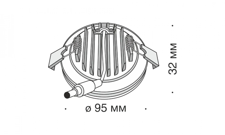 Встраиваемый Светильник Technical Dl303-L12B - фото 5