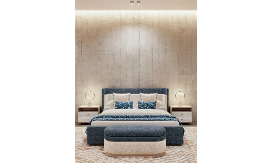 Спальня (кровать, тумбочки прикроватные 2 штуки)  Am Classic Allure - фото 1