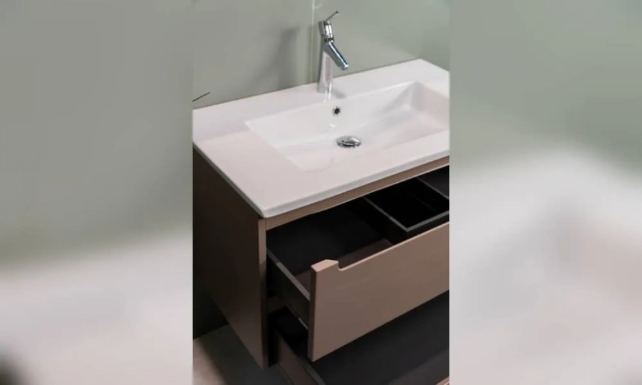 Тумба С Раковиной Scavolini Idro Fresh 71517016+32004832 90X51 См. Серо-Бежевый - фото 6