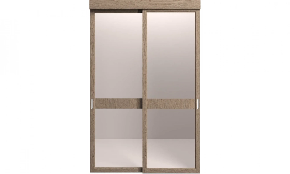 Перегородка Софья. Коллекция Original. Модель со стеклом и филенкой (381) - фото 1