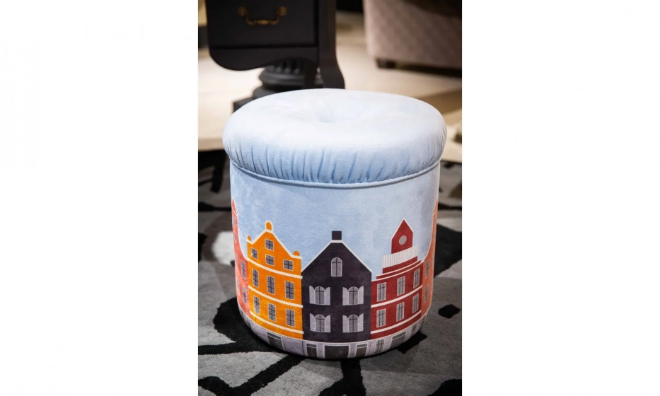 Пуф KREIND круглый - фото 1