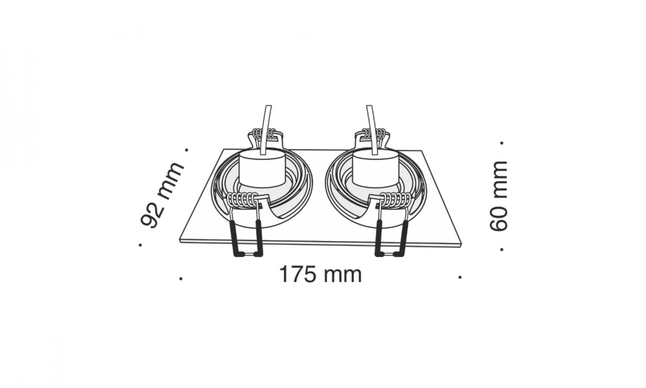 Встраиваемый Светильник Technical Dl024-2-02B - фото 7