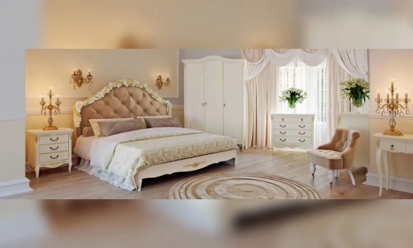 Тумба Kreind Romantic Gold Прикроватная 3 Ящика R117G