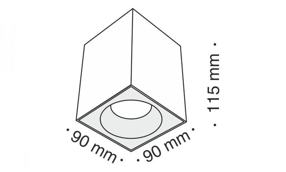 Потолочный Светильник Technical C030Cl-01W - фото 4