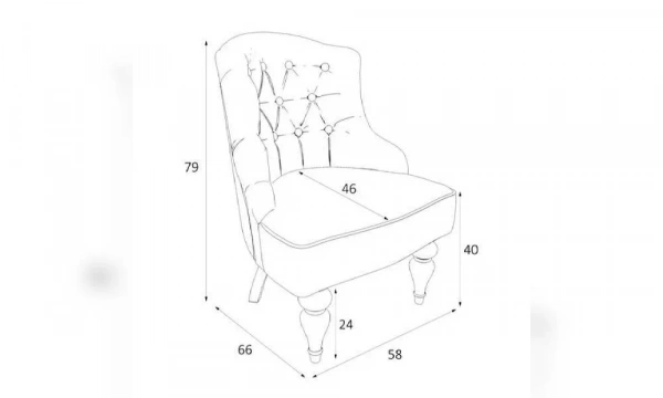 Кресло Kreind Canapes Шоффез M08-B-E21