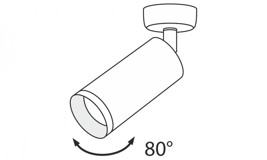 Потолочный Светильник Technical C017Cw-01Rg - фото 2
