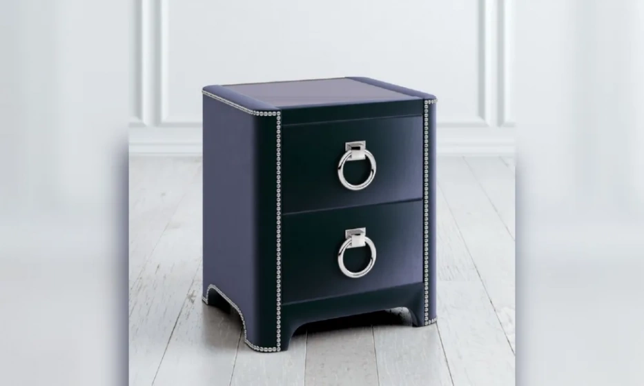 Прикроватная Мягкая Тумба 2 Ящика T108-Nn-B18 - фото 1