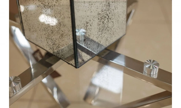 Garda Decor Настольная Лампа С Зеркальными Вставками, Плафон