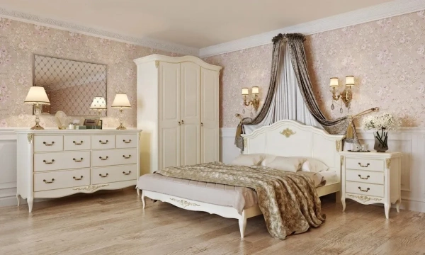 Кровать Kreind Romantic Gold 180*200 R101G