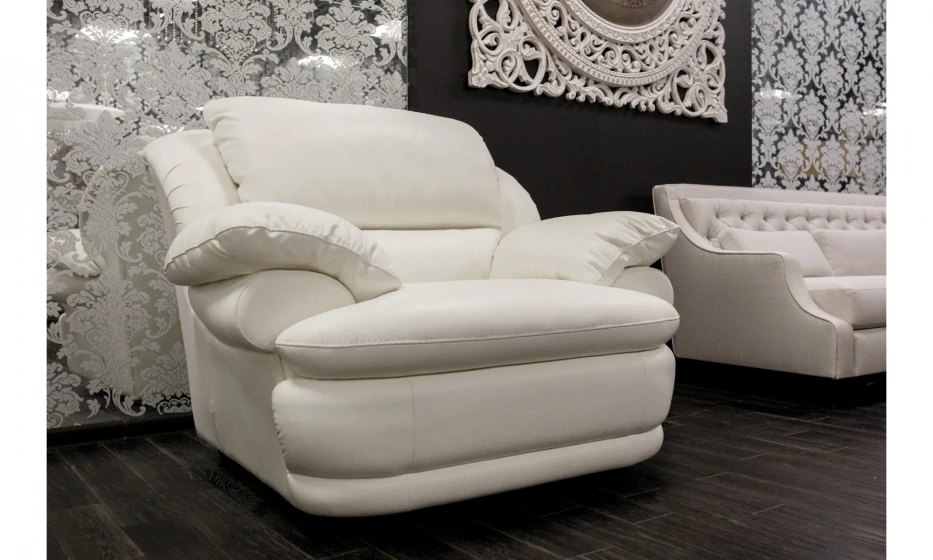 Relotti Cantare Кресло Кожа Snow - фото 2