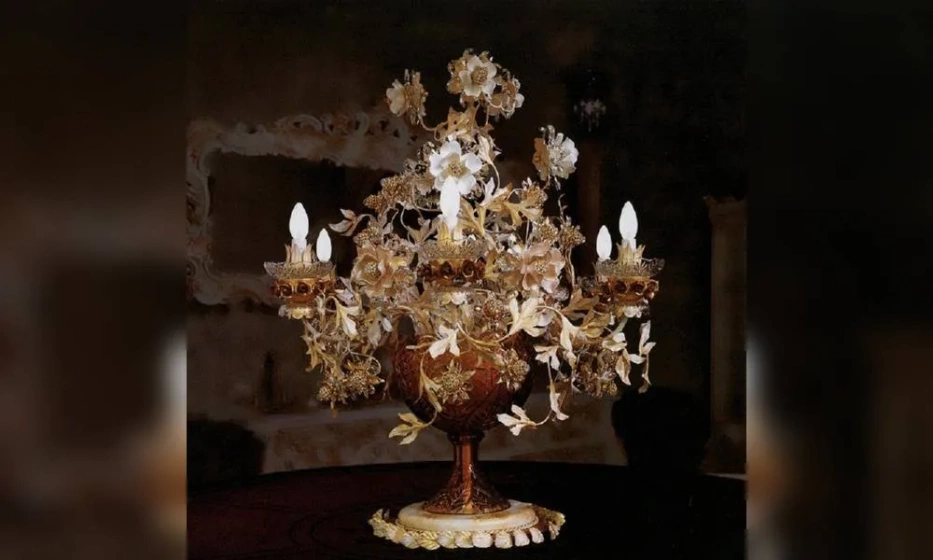 Настольная Лампа Mechini F299/6 Mo+Po - фото 1