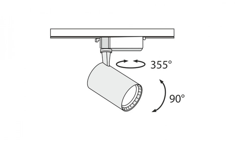 Трековый Светильник Technical Tr003-1-12W3K-W - фото 7