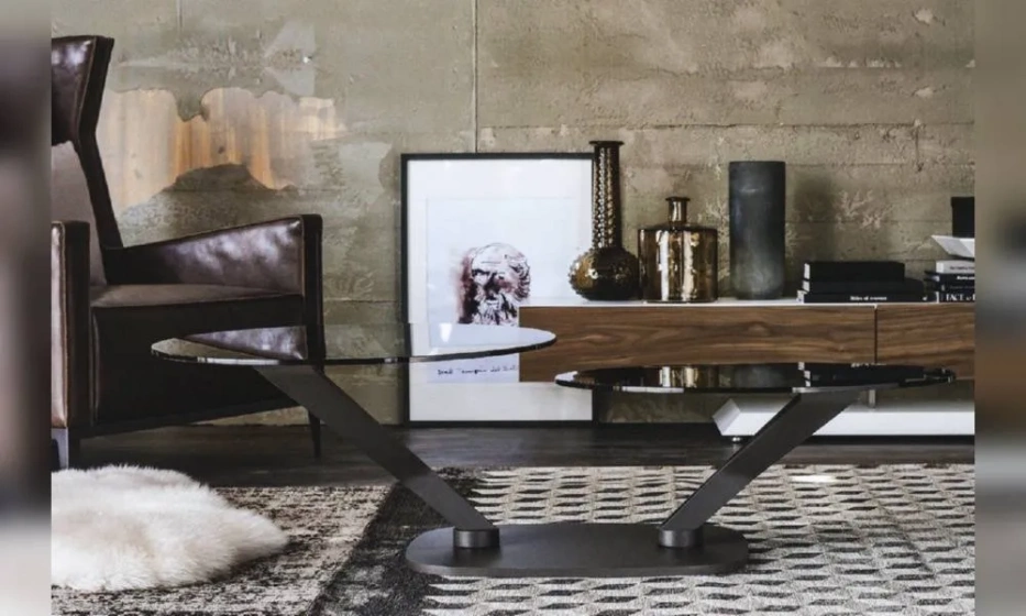 Стол Журнальный Cattelan Italia Viper Double - фото 1