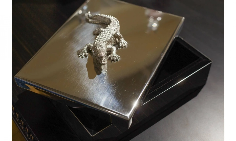 Шкатулка Eichholtz Крокодил - фото 2