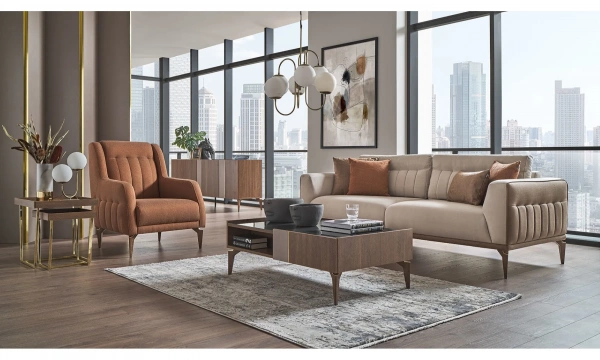 Диван 3Х Местный Likya Turkey 221X94X88